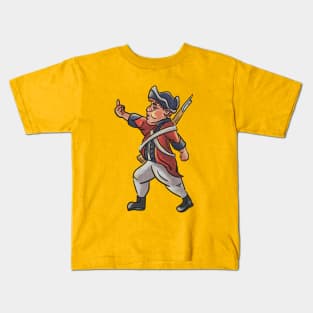 Redcoat soldier Kids T-Shirt